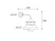 Vintage wall light Conic 125N in Lighting