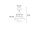 Outdoor ceiling light Conic 129N in Lighting