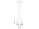 Vintage Industrial Chandelier C2340 in Lighting