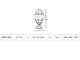 Lampe aus muranoglas Classic EC101-040 in Beleuchtung
