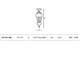 Murano ceiling lamp Baba EC105-060 in Lighting