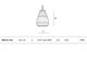Lampadario classico Campana MS443-040 in Illuminazione
