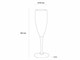 Set flute glasses Party in Accessories