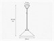 Vintage pendant lamp SP 0253V 300 in Lighting