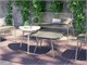 Table basse en métal Break in Jour