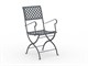 Chaises pliantes avec accoudoirs Springtime in Extérieur