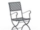 Folding chairs with armrests Springtime in Outdoor