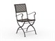 Chaises pliantes avec accoudoirs Springtime in Extérieur