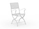 Chaises pliantes avec accoudoirs Springtime in Extérieur