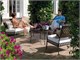 Outdoor side table Springtime in Outdoor