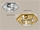 Elegant ceiling lamp Corallo 980 in Lighting