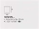 Classic ceiling lights Cubo slim 1076 in Lighting