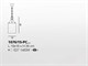 Classically elegant chandeliers Lanterna 1076 in Lighting
