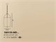 Elegant living room lamps Tubo 1801 in Lighting