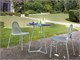Design Außenstühle Malvasia in Außenseite