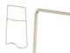 Design-Handtuchhalter Onda ON171 in Badezimmer