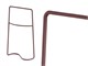 Design-Handtuchhalter Onda ON171 in Badezimmer