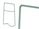 Design-Handtuchhalter Onda ON171 in Badezimmer
