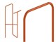 Design-Handtuchhalter City CY173 in Badezimmer