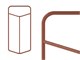 Floor towel holder City CY172 in Bathroom