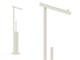 Toilettenpapierhalter und Toilettenbürste Small SM176 in Badezimmer
