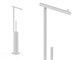 Porte-rouleau et brosse de toilette Small SM176 in Salle de bains
