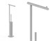 Porte-rouleau et brosse de toilette Small SM176 in Salle de bains