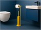 Toilettenpapierhalter und Toilettenbürste Small SM176 in Badezimmer