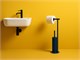 Toilettenpapierhalter und Toilettenbürste Small SM176 in Badezimmer