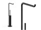 Toilet brush with toilet roll holder Small SM176-1 in Bathroom