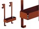 Support de shampoing pour la douche Brick BK117-1B in Salle de bains