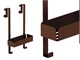 Support de shampoing pour la douche Brick BK117-1B in Salle de bains