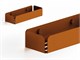 Duschregal Brick BK117R in Badezimmer