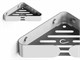 Porte-savon d'angle pour douche Hug HG117T in Salle de bains