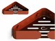 Porta sapone doccia angolare Hug HG117T in Bagno
