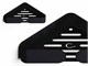 Porte-savon d'angle pour douche Hug HG117T in Salle de bains
