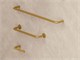 Set accessori bagno moderni Leka Brass in Bagno