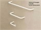 Set accessori bagno moderni Leka Brass in Bagno