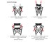 Director chairs San Remo in Outdoor