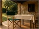 Wooden director's chair Venus in Outdoor