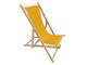 Sdraio legno telo in PVC Sole Mare in Esterno