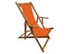 Sdraio legno telo in PVC Sole Mare in Esterno