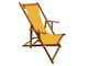 Sdraio legno telo in PVC Sole Mare in Esterno