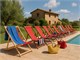 Sdraio legno telo in PVC Sole Mare in Esterno