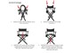 Wooden director chairs Playa in Outdoor
