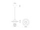 Lampada sospensione design Voila C2776 in Illuminazione
