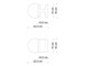 Applique da parete design Habea C2782 in Illuminazione
