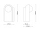 Lampe de table moderne Cleo C2810 in Éclairage