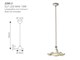 Lampade sospensione cucina Chalet in Illuminazione