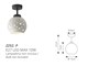 Plafoniera ceramica Bolle in Illuminazione
